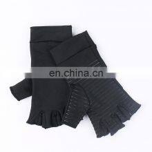 Copper Infused Compression Therapy Reducing Swelling Fingerless Pain Relief Arthritis Gloves thumbnail-4