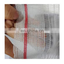 White construction safety net for building plastic construction safety net