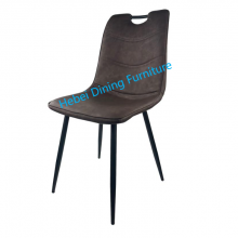 Dining Furniture Living Room Seat Backrest Crazy House Leather Dining Chairs