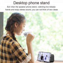 All New Clock Wireless Speaker High Definition Mirror Portable Waterproof Smart Mini Speaker thumbnail-5