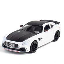 1:24 Diecast Toy Vehicles GTR Model Cars For Kids 21cm Pull Back Simulation Roadster Alloy Toys Cars thumbnail-3