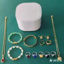 Ultrasonic Jewelry Cleaner, 48KHz Ultrasonic Cleaner Machine for Jewelry, Rings, Watch Strap, 304 Stainless Steel Tank thumbnail-2