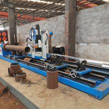 5 Axis Steel Pipe CNC Plasma Cutting Beveling Machine For Sale thumbnail-1