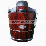 Ice Cream Maker( Wooden Bucket Ice Cream Maker, Traditional Ice Cream Machine, Original Soft Ice Cream Machine) thumbnail-1