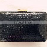 PU Evening Bag,shine pu Clutch Handbag,fashion PU&metal Evening Hard Box thumbnail-4