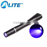 Pen Black Light Flashlight 0.5W Mini UV LED Pen Light Detector Portable UV Light