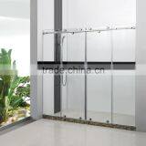 Hotel Used Aluminium Alloy Framed Sliding Glass Shower Enclosure thumbnail-3