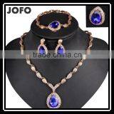 Hot Design Gold Jewelry Costume Jewelry Set Algeria Fashion Jewelry Set thumbnail-1