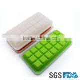 FDA&SGS Safe Food Grade High Quality Silicone Ice Tray With Lid thumbnail-2