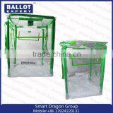 JYL-BB112 Best Designer Pvc Voting Box, Clear Customized Pvc Ballot Box