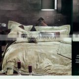 2016 luxury wedding silk bedding comforter sets