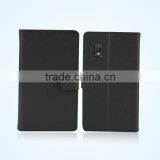 PC Shell With PU Leather Folio Case For Google Nexus 5 LG Nexus 5 Mobile Phone Case