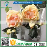2016 Wholesale Latex Roses Artificial Flowers PU Rose Real Touch Bouquet Wedding Bridal Decor Display Flower