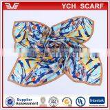 Custom Design Digital Print 100% Wool Scarf thumbnail-5