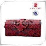 New Fashion Vintage Leather Women Wallet Evening Bag thumbnail-1