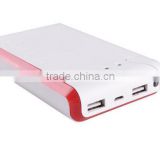 High capacity 14000 mah power bank with ce fc rohs