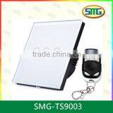 SMG-TS9003 Crystal Glass Panel Switch Remote Control BS US EU Wall Switch Light thumbnail-4
