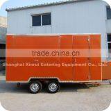 2014 European Style Double Axle Refrigerated Semi Guava Salad Food Trailer XR-FV400 A