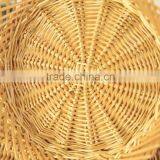 Natural Wicker Basket for Fruit and Bread Home Storage Baskets Hamper Basket thumbnail-3