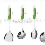 Stainless Steel Kitchen Utensil With pp Handle Food-grade Kitchenware Sets