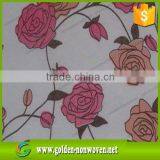 Printed and Colorful Spunbond Nonwoven Fabric in Roll for Printed Spunbond Non Woven Table Cloth thumbnail-4
