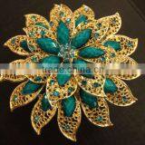 Blue Flower Turkish Curtain Hook,tieback,holdback