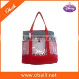 transparent tote bag for shopping, clear shopping bag, ladies handbag