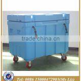 310L Plastic PE Dry Ice Container, Dry Ice Insulated Container for Ice Cooling