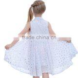 Fashion Design Wholesale Little Baby Girls Sleeveless Dresses With Print Heart thumbnail-5
