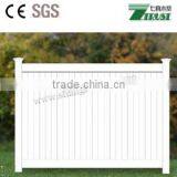 Hot Sale White Color PVC Solid Panel Fence, Private Fence, Privacy Fence