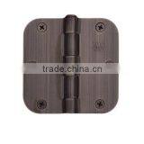 Brass Full Mortise Hinge, 4" x 4" x .130" With Square Corners and 5 Knuckles thumbnail-1
