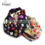 2015 Cute Floral Headband Korean Lady Fashion Cloth Hair Accessories thumbnail-5