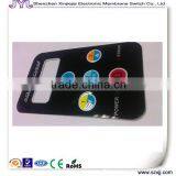 Glossy PET Graphic Overlay With 5 Tactile Embossing Buttons thumbnail-1
