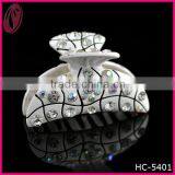 Wholesale Trendy Metal Hair Barrettes With Rhinestone Beads thumbnail-1