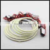 Universal Style Car Auto LED Tear Eye Flexible LED Running Light 60mm Angel Eye LED Light thumbnail-1