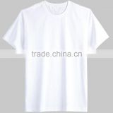 O-Neck Pure White Plain Color Cotton T-Shirt,summer t-shirt