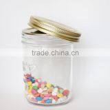 Sino Glass Trade Assurance With Stainless Steel Lid Set Round Shape Glass Storage Jar thumbnail-3