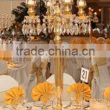 Gold Crystal Candelabra,wedding Crystal Ball Candelabra,cheap Wedding Crystal Candelabra