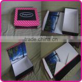 high quality special spots folding box with decoration