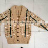 ASM-359 Men's V-neck Cardigan With Long Sleeves thumbnail-1