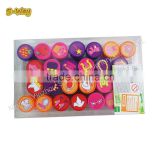 26pcs per one color box,color box packing,round stamp/stamps set