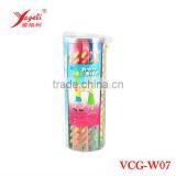 13ct Rugby Chewing Gum Balls On Paper Ruler In PVC Jar VCG-W07 thumbnail-1