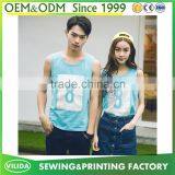 Custom New Fashion Couple's Casual Singlet Loose Printed Tank Top thumbnail-2