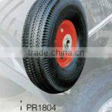 Rubber Wheel TUV CERTIFIED FACTORY Wheelbarrows Pnuematic Wheel, Solid Wheel,PU Foam Flat Free Wheel 6"-18" thumbnail-1