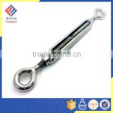 Stainless Steel Aisi 316 DIN 1480 Open Body Turnbuckle with Hook and Hook
