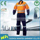 Reflective Welding Uniform Security Working Coverall Hi-visibility Oil Field Coverall thumbnail-1