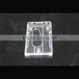 Plastic Hard id Badge Holder for Hanging Display