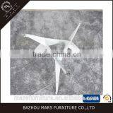 Round Glass Table With Metal Legs thumbnail-6