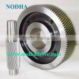 Large Size Helical Gear and Gear Shaft KK