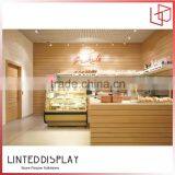 MDF Material 2016 Newly Design Bread Display Stand For Bakery Design thumbnail-6